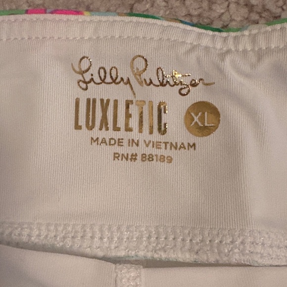 Lily Pulitzer Aila Hydra Blue Dandy Lions Print Skort - Size XL - Picture 4 of 6